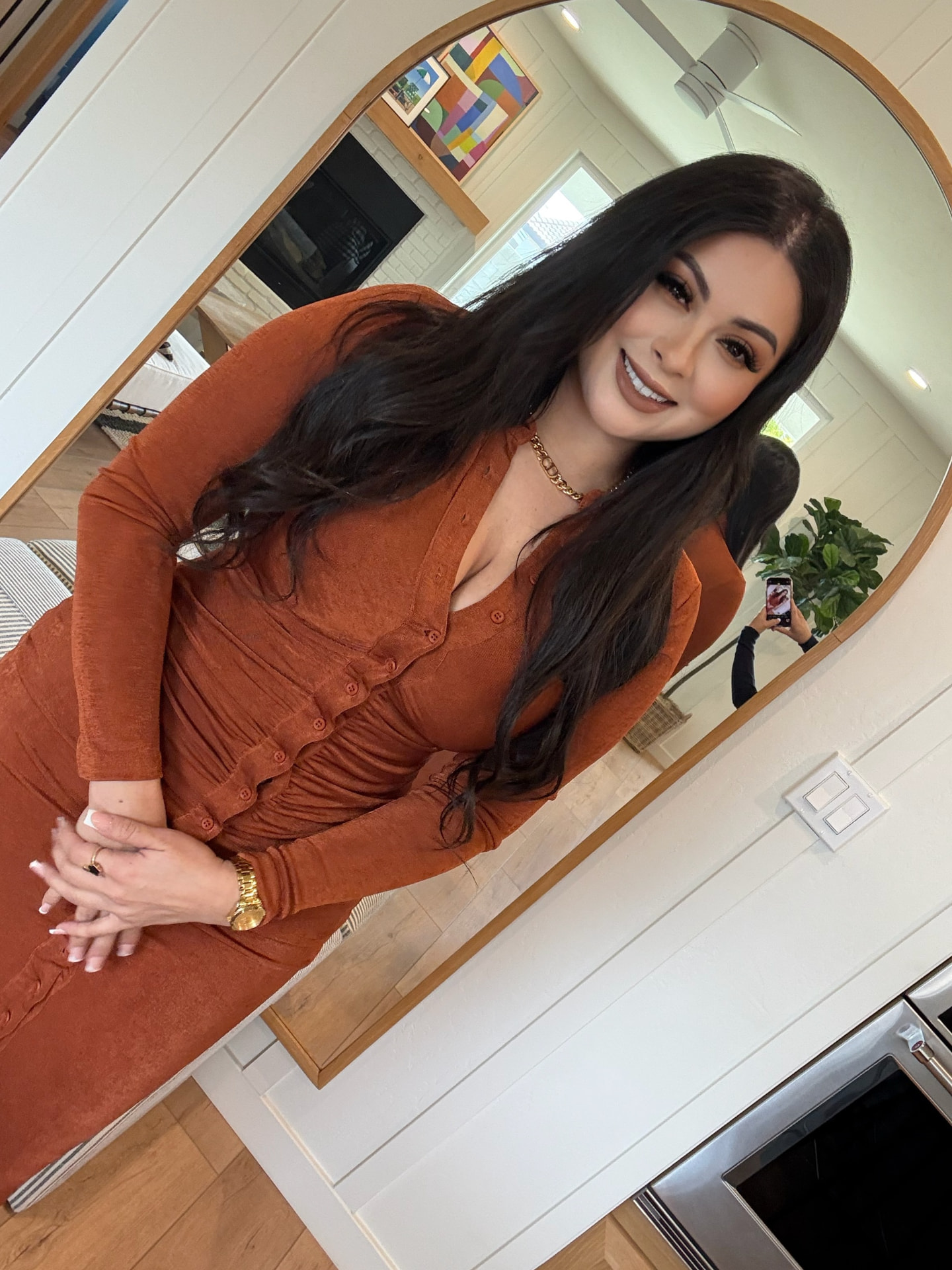 Taty Recinos, Bakersfield Realtor, inside a listed home